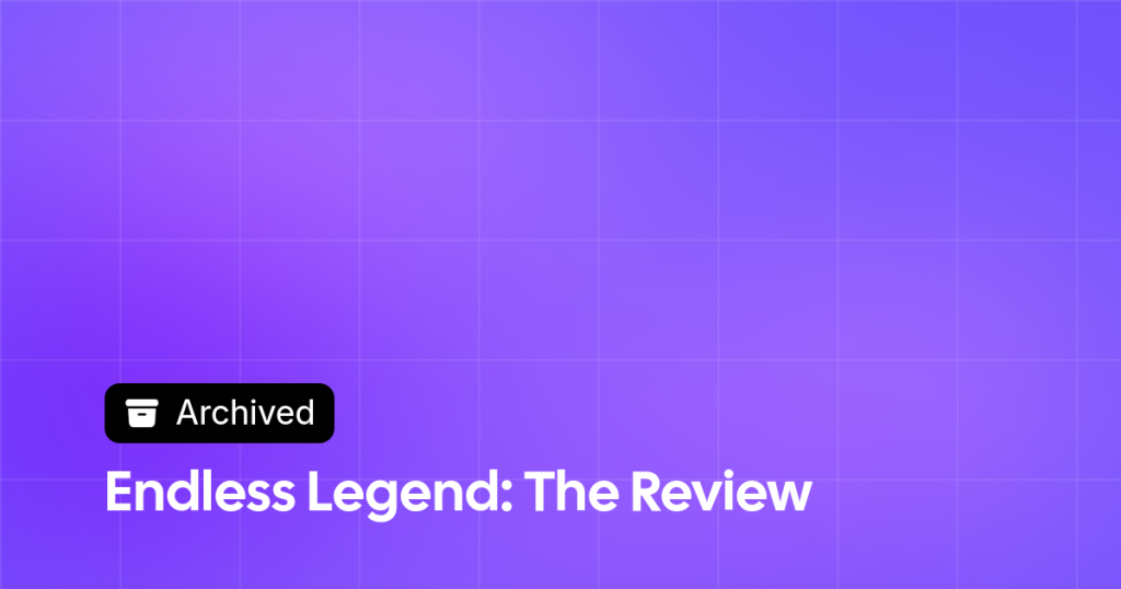 Thumbnail image for Endless Legend: The Review