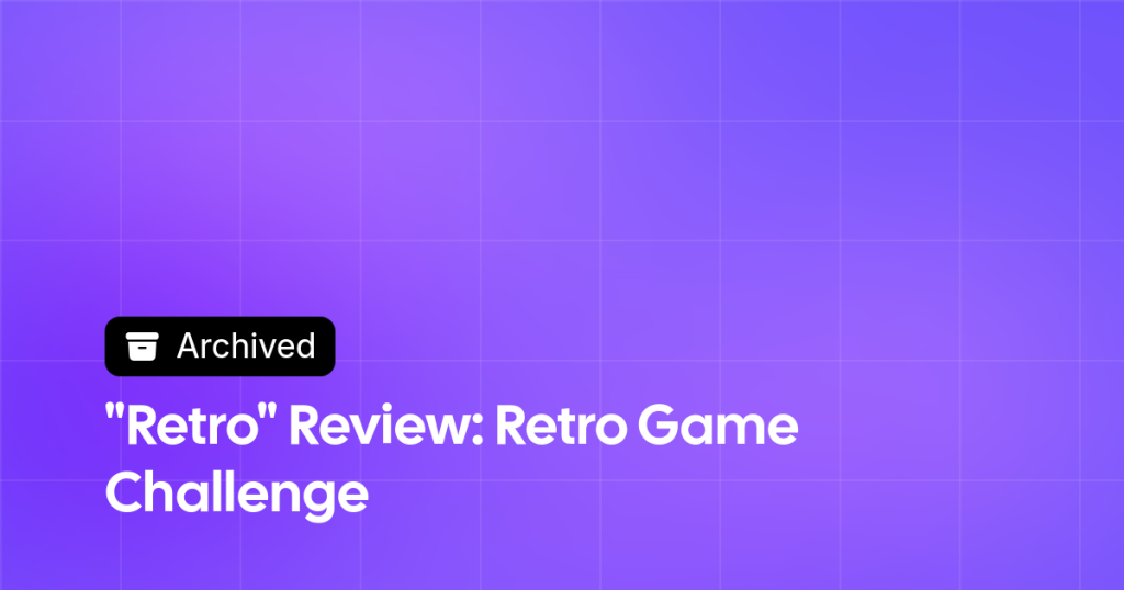 Thumbnail image for "Retro" Review: Retro Game Challenge