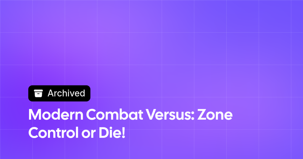 Thumbnail image for Modern Combat Versus: Zone Control or Die!